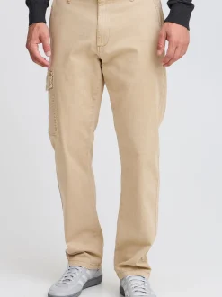 Indicode Herren Cargohose - IDSwillam in beige