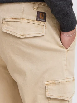 Indicode Herren Cargohose - IDSwillam in beige