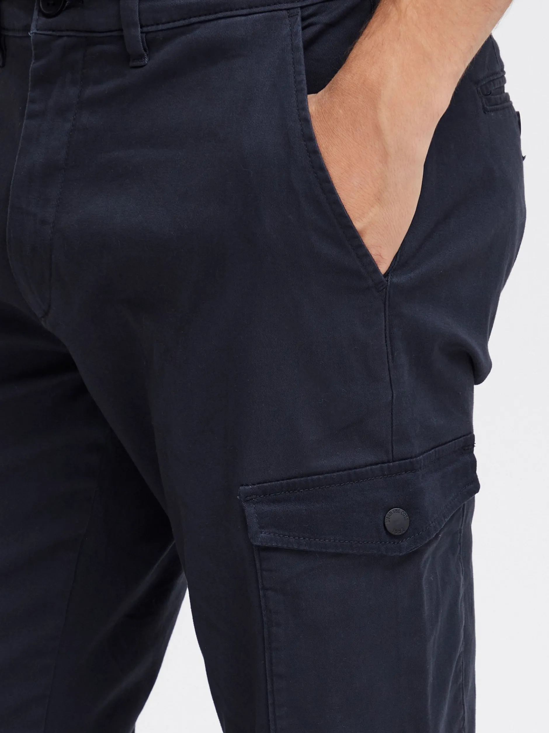 Indicode Herren Cargohose - IDBeef in marine