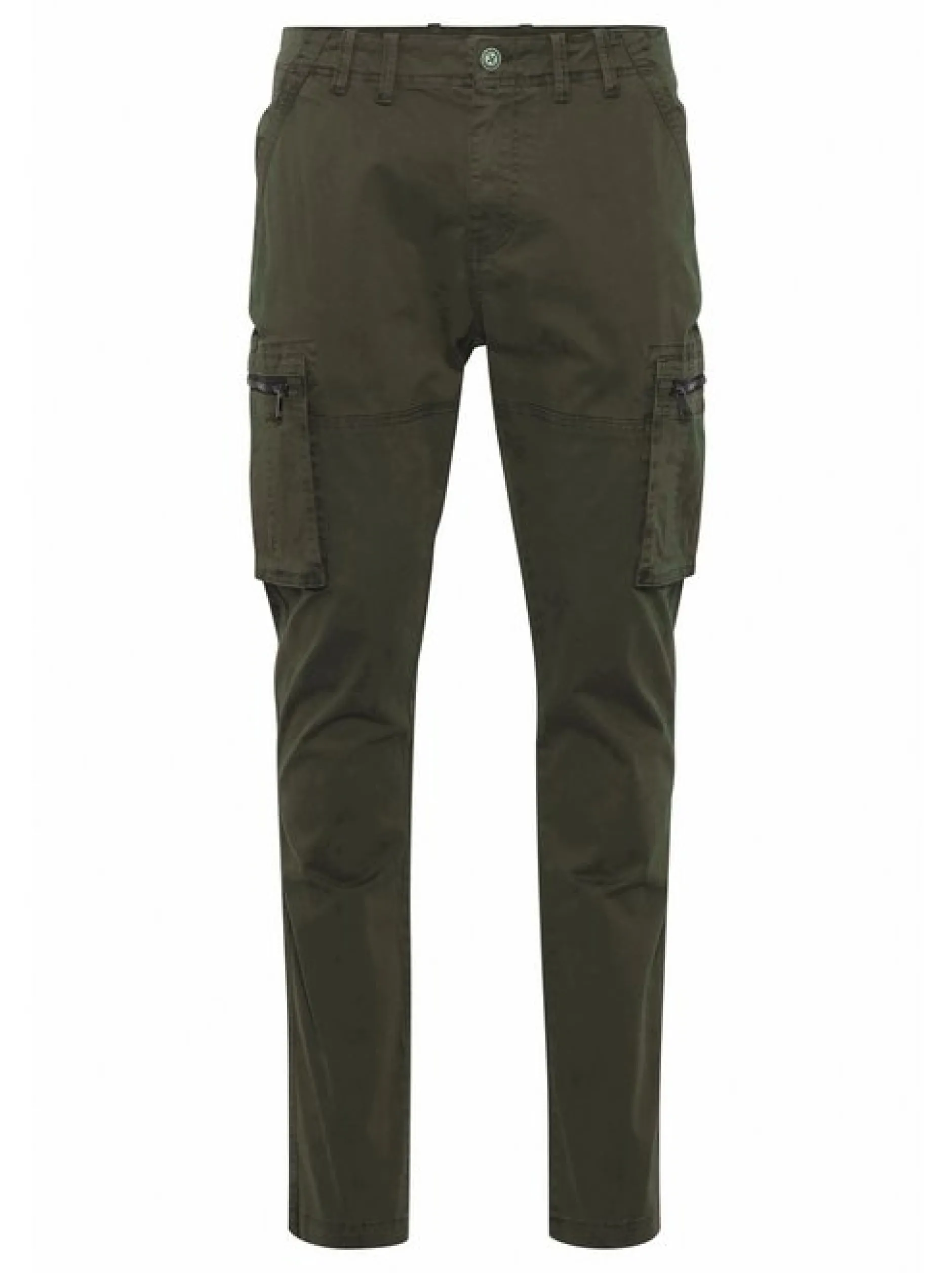 Indicode Herren Cargohose - IDCargas in grün