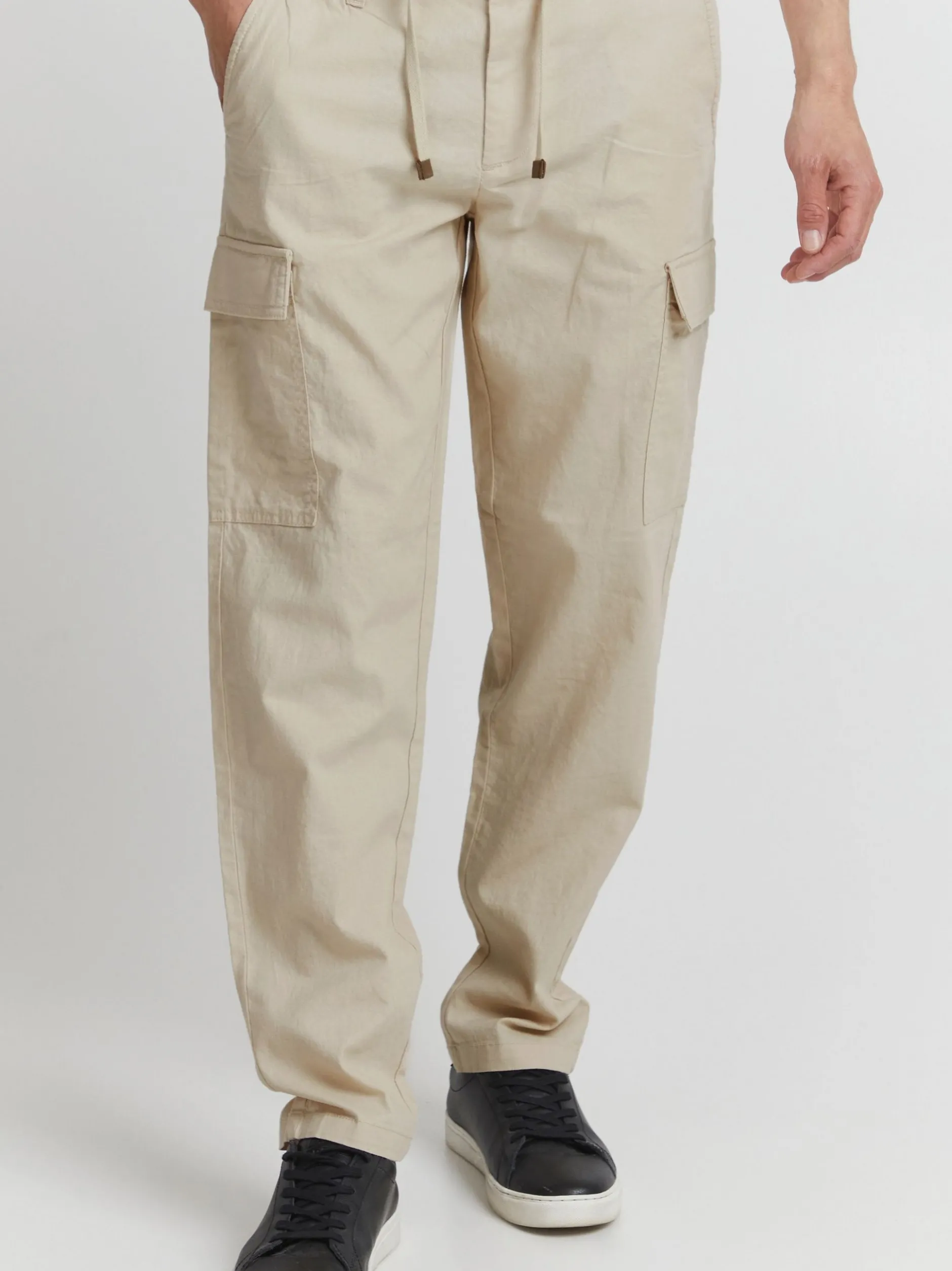 Indicode Herren Cargohose - IDMosat in beige