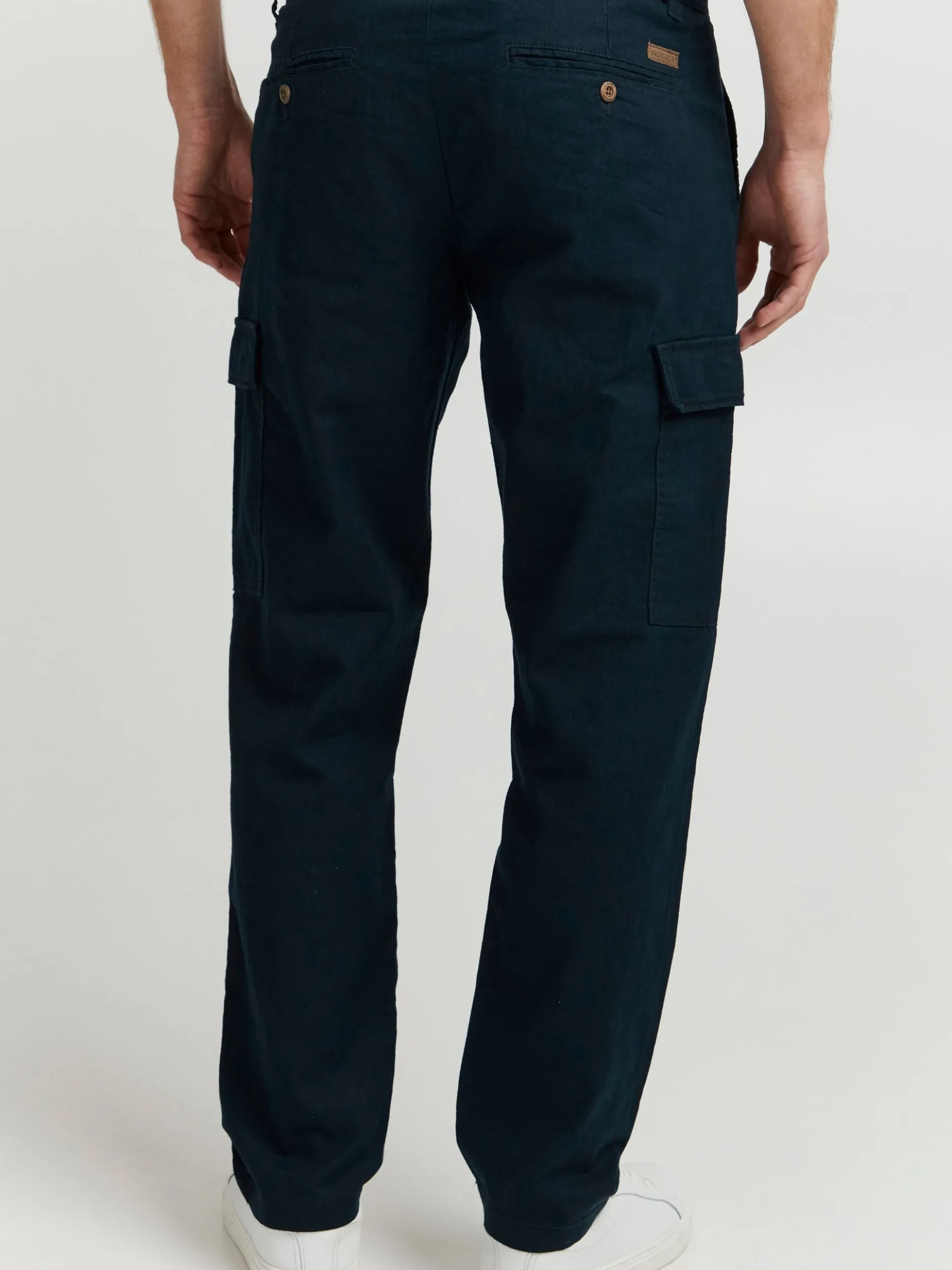 Indicode Herren Cargohose - IDMosat in blau