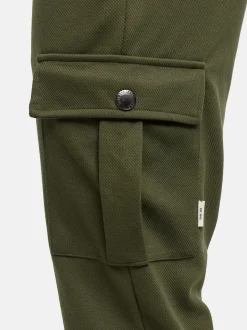 Indicode Herren Cargohose - INNezzo String Cargo in khaki