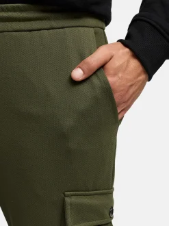 Indicode Herren Cargohose - INNezzo String Cargo in khaki