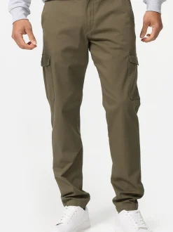 Indicode Herren Cargohose - INWalmie in khaki