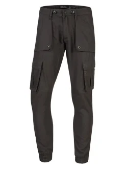Indicode Herren Cargohose - Leonard in anthrazit