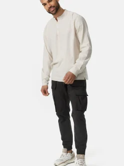 Indicode Herren Cargohose - Leonard in anthrazit