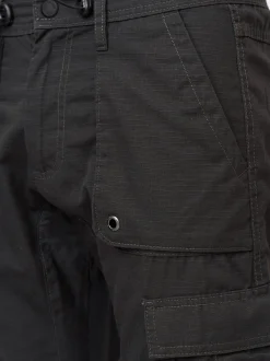 Indicode Herren Cargohose - Leonard in anthrazit