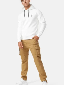 Indicode Herren Cargohose - Mathen in camel