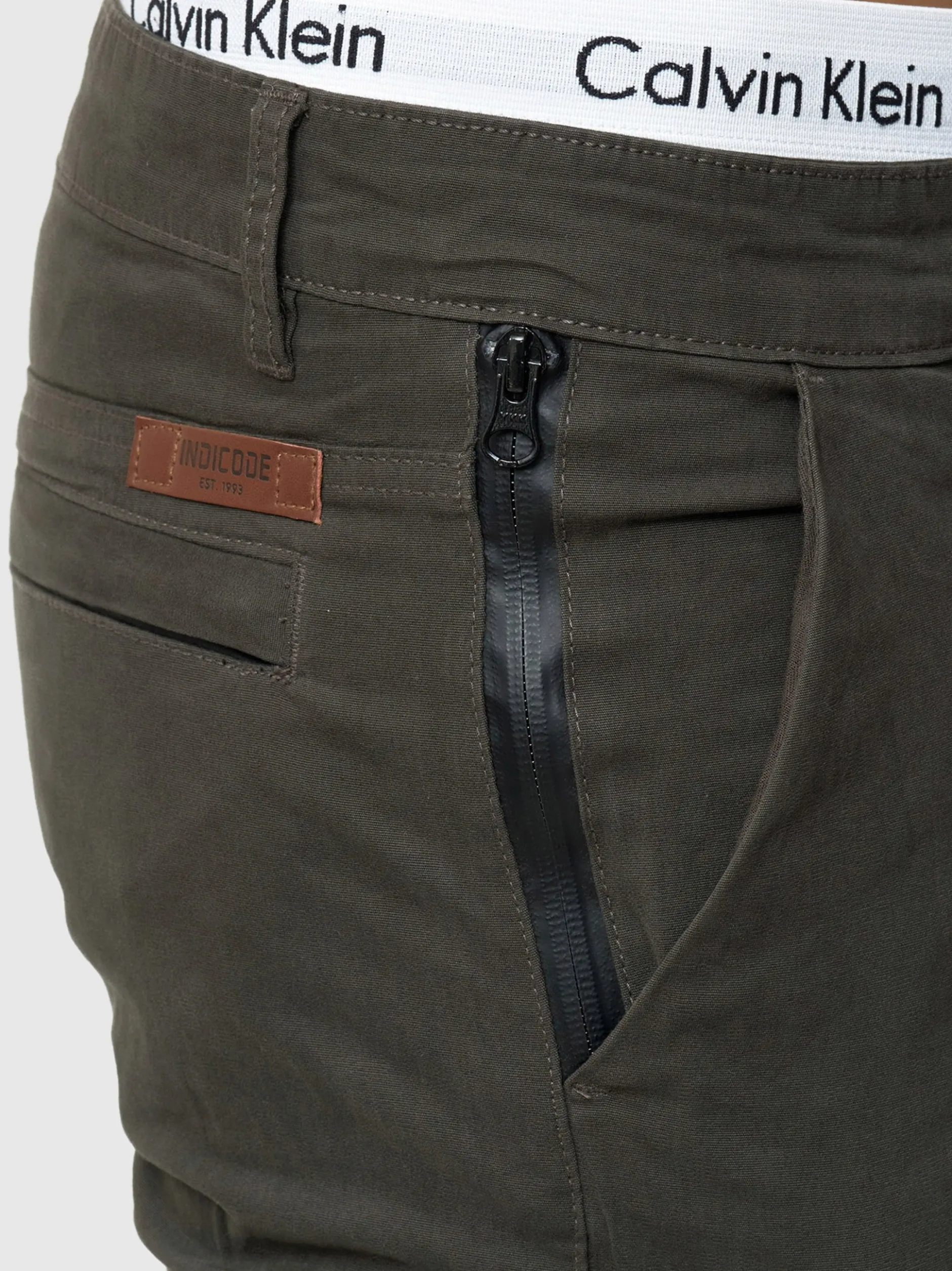 Indicode Herren Cargohose - Mathews in anthrazit