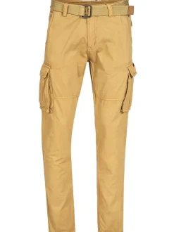 Indicode Herren Cargohose - William in camel