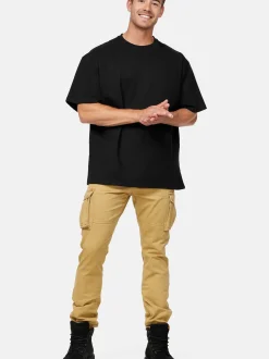Indicode Herren Cargohose - William in camel