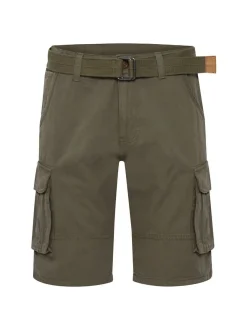 Indicode Herren Cargoshorts - IDCosta in grün