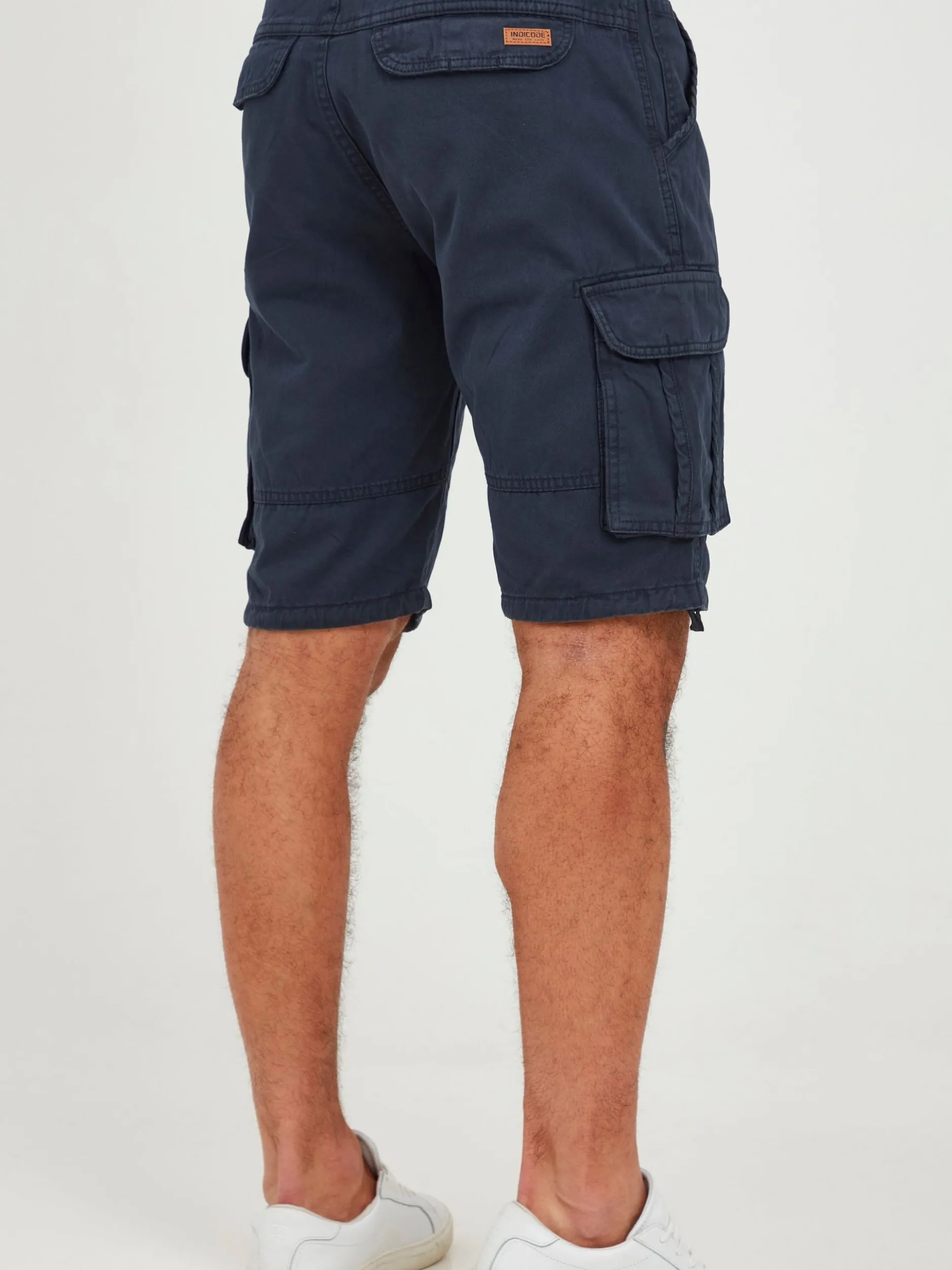 Indicode Herren Cargoshorts - IDCosta in marine