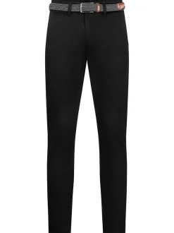 Indicode Herren Chinohose - Eary in schwarz