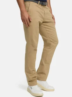 Indicode Herren Chinohose - Eary in beige sand