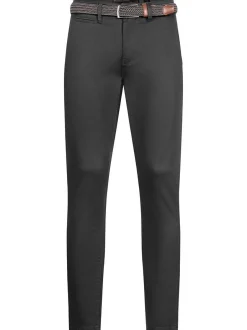 Indicode Herren Chinohose - Eary in anthrazit grau