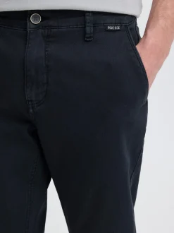 Indicode Herren Chinohose - IDLucas in schwarz