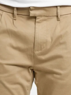 Indicode Herren Chinohose - Ignazo in beige sand