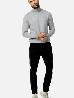 Indicode Herren Chinohose - INKellen in schwarz