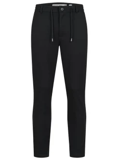 Indicode Herren Chinohose - INNezzo String Pant in schwarz