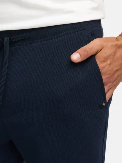 Indicode Herren Chinohose - INCowell Chinohose in blau
