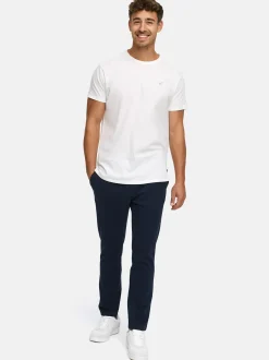 Indicode Herren Chinohose - INCowell Chinohose in blau