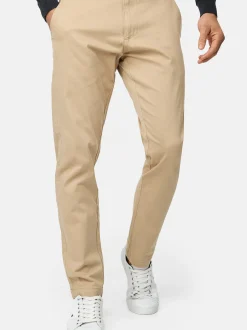 Indicode Herren Chinohose - INKellen in beige sand