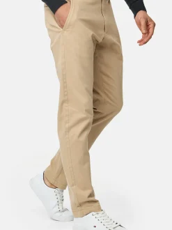 Indicode Herren Chinohose - INKellen in beige sand