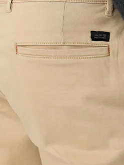 Indicode Herren Chinohose - INKellen in beige sand