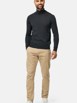 Indicode Herren Chinohose - INKellen in beige sand