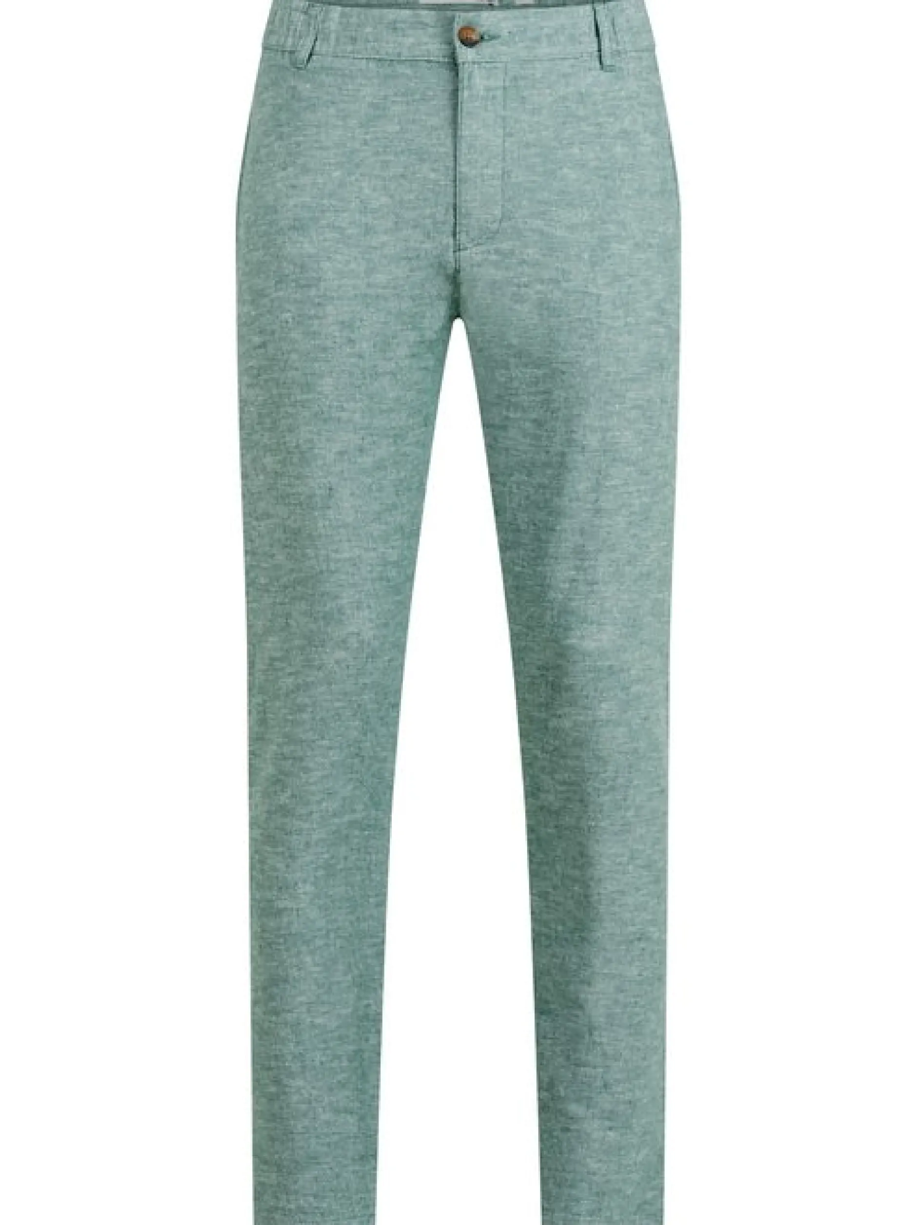 Indicode Herren Chinohose - INLino in grün