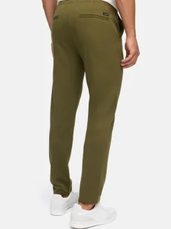 Indicode Herren Chinohose - INCowell Chinohose in oliv khaki