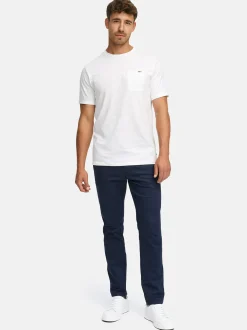 Indicode Herren Chinohose - INDanina in blau marine
