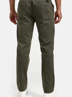 Indicode Herren Chinohose - INGabrin in khaki