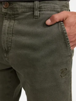 Indicode Herren Chinohose - INGabrin in khaki