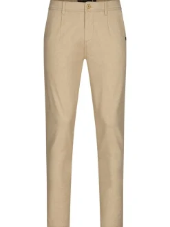 Indicode Herren Chinohose - INRemy in beige sand