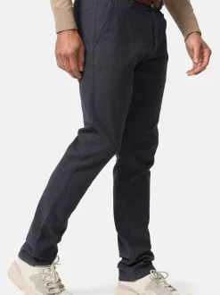 Indicode Herren Chinohose - INSan Bellon in marine