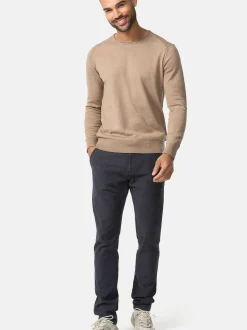 Indicode Herren Chinohose - INSan Bellon in marine