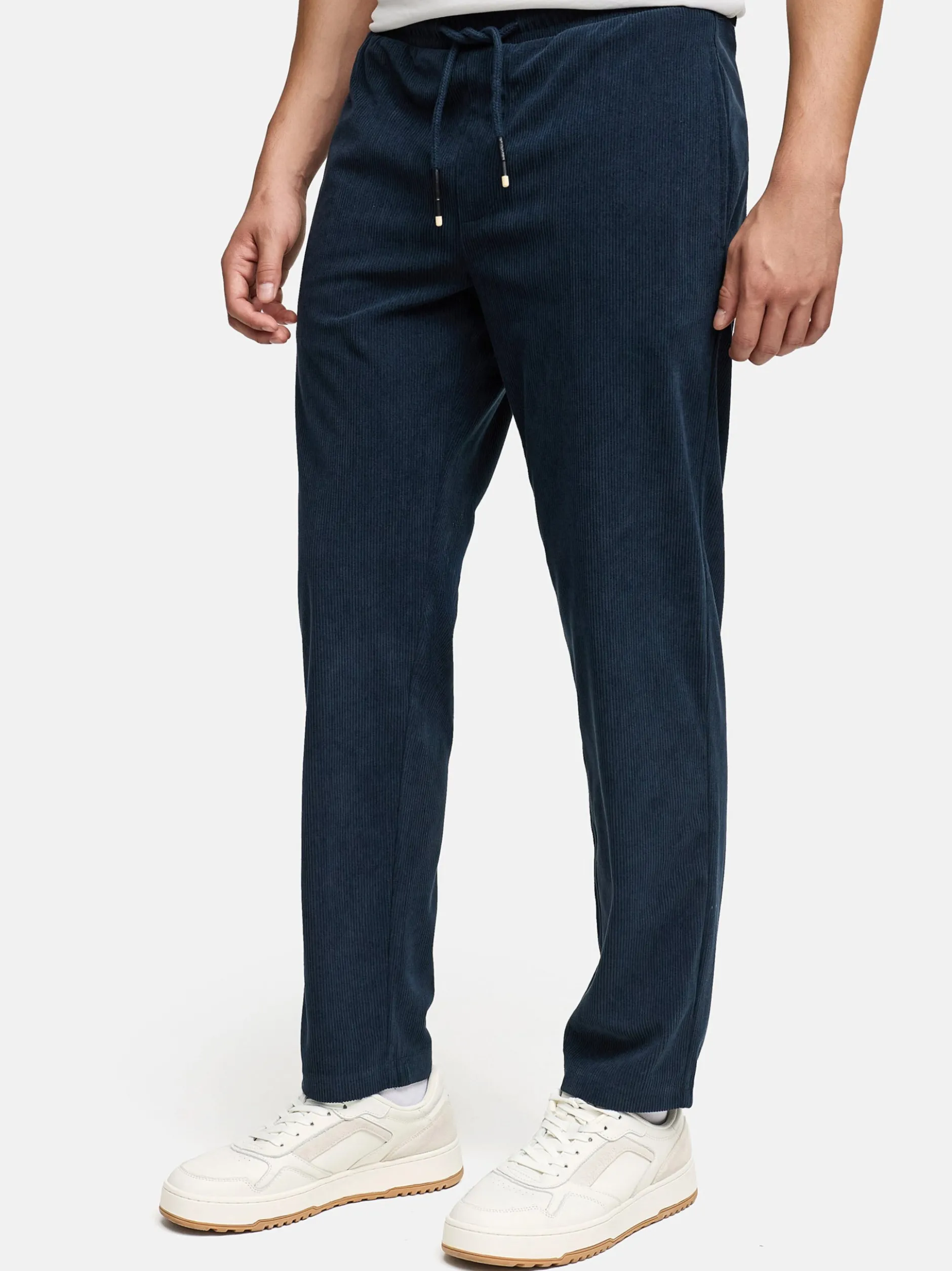 Indicode Herren Chinohose - INNemoto Pants in blau