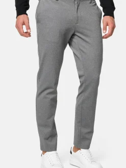 Indicode Herren Chinohose - 2-Pack INBelford in grau mehrfarbig