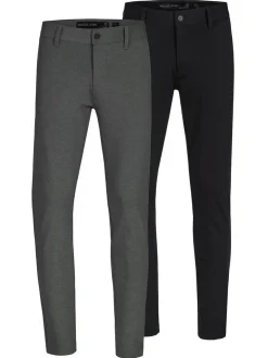 Indicode Herren Chinohose - 2-Pack INBelford in mehrfarbig