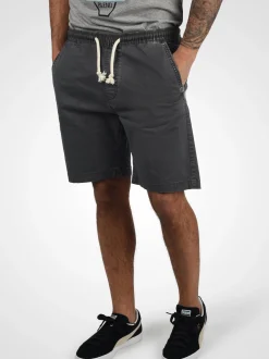 Indicode Herren Chinoshorts - IDAbbey in grau