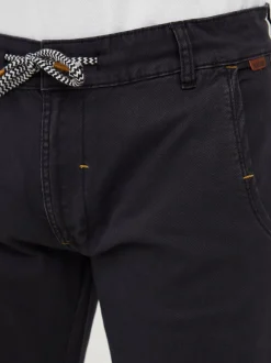 Indicode Herren Chinoshorts - IDMika in schwarz