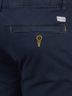 Indicode Herren Chinoshorts - IDMiko in marine