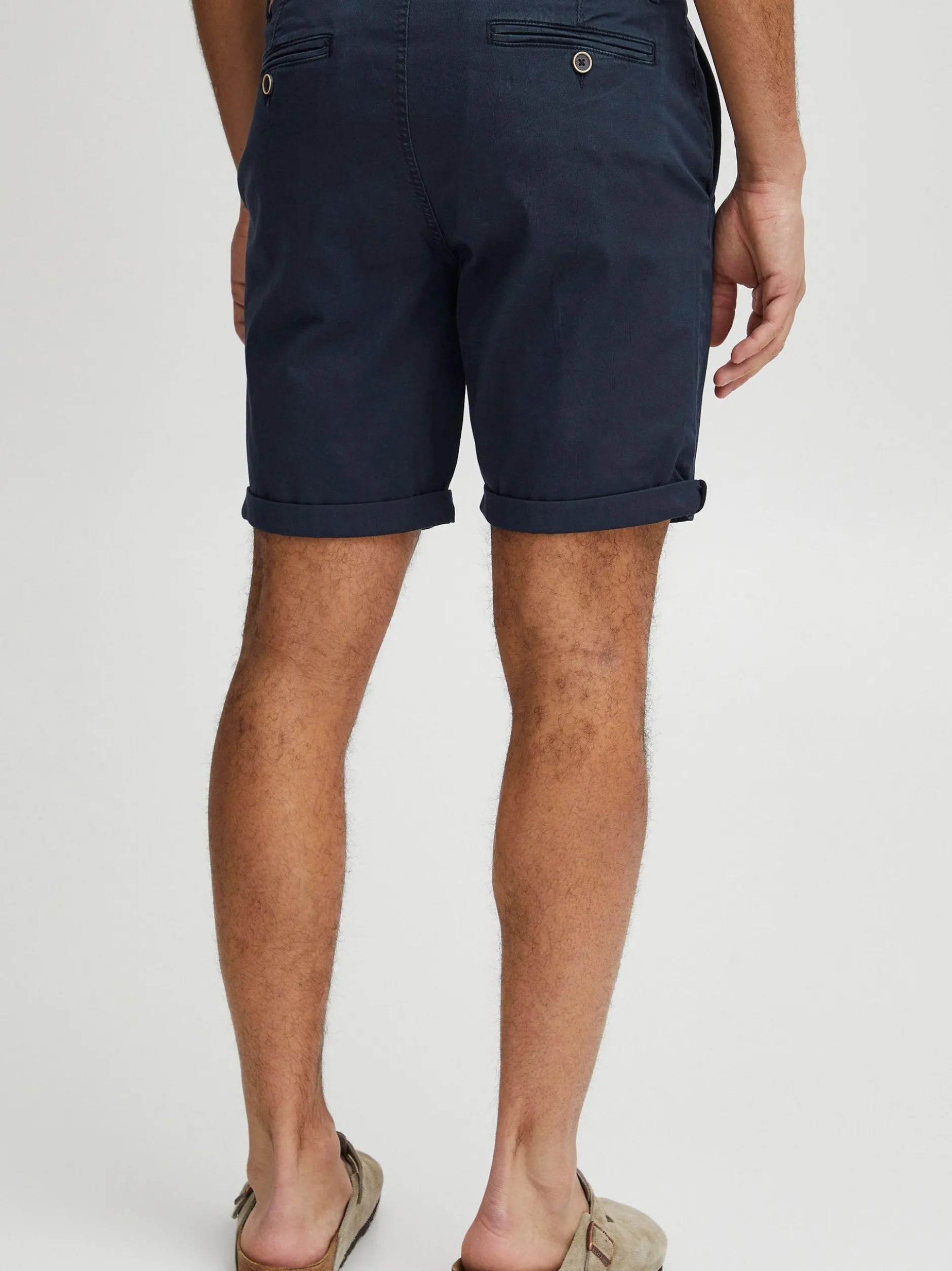 Indicode Herren Chinoshorts - IDLuca in marine