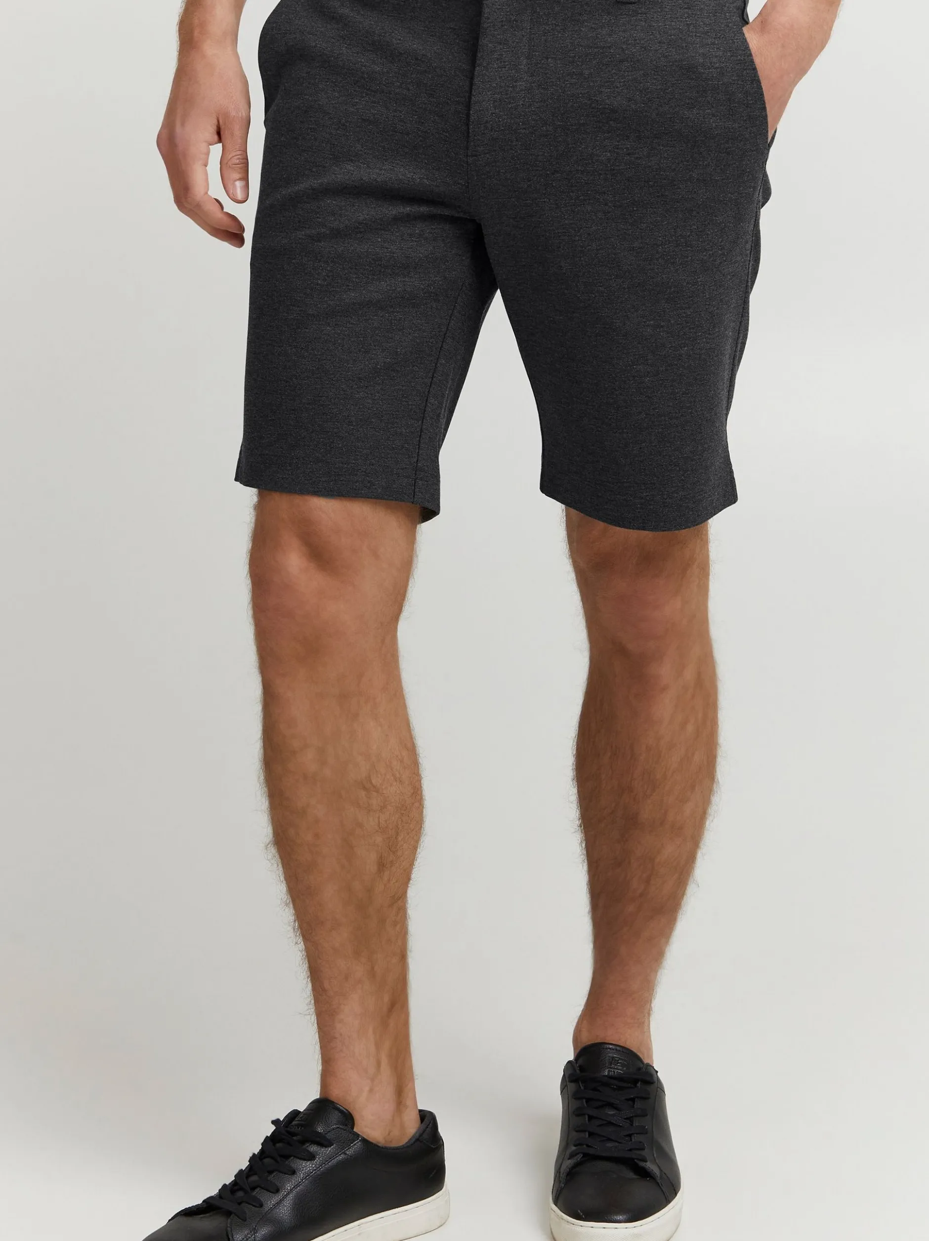 Indicode Herren Chinoshorts - IDKoldo in anthrazit