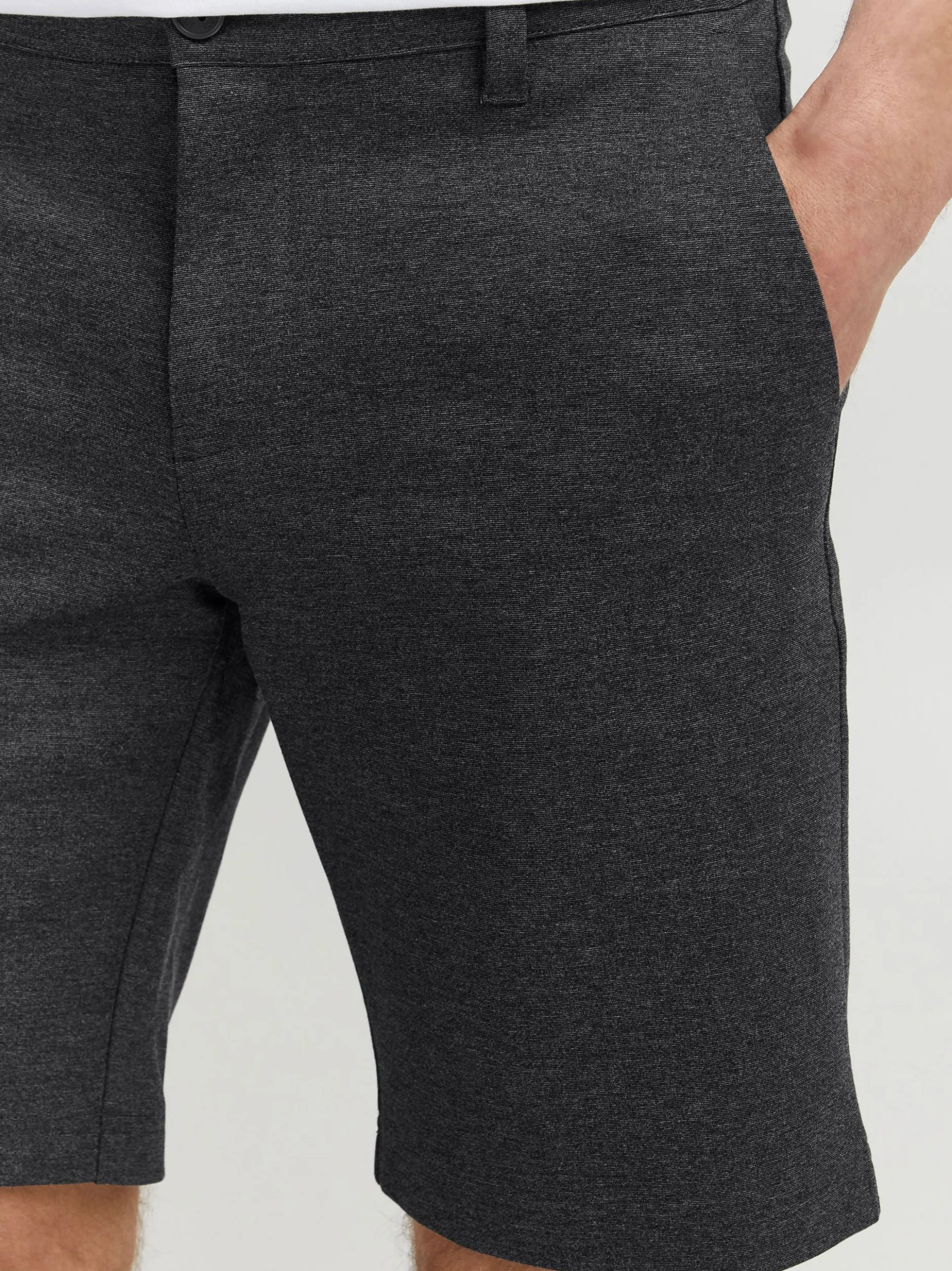 Indicode Herren Chinoshorts - IDKoldo in anthrazit