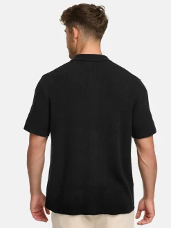 Indicode Herren Hemd Kurzarm - INDaxmark in schwarz