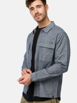 Indicode Herren Hemd Langarm - INEuron in marine